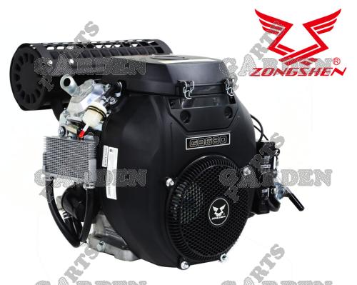 * MOTOR ZONGSHEN GB680 680cc 22 TWIN horizontalna gred 25.4 mm (brez možnosti dodatnih popustov) 